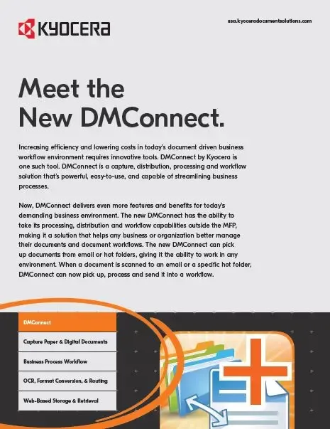 Kyocera, Software, Capture And Distribution, Dmconnect, Mega Business Systems
